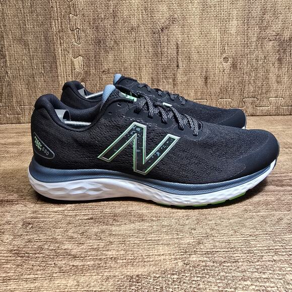 Copied - Mens New Balance Fresh Foam 680v7 Black Size 12 D Medium Running Shoes - Picture 7 of 16